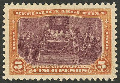 Lot 214 - Argentina general issues - Guillermo Jalil - Philatino Auction # 2347 ARGENTINA: Lot 214 - Argentina general issues - Guillermo Jalil - Philatino Auction # 2347 ARGENTINA: