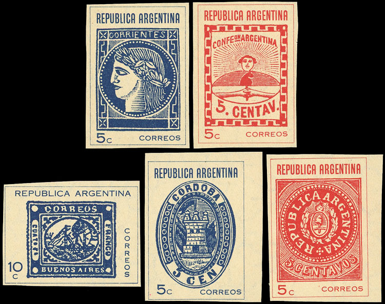 Lot 521 - Argentina general issues - Guillermo Jalil - Philatino Auction # 2347 ARGENTINA: Lot 521 - Argentina general issues - Guillermo Jalil - Philatino Auction # 2347 ARGENTINA: