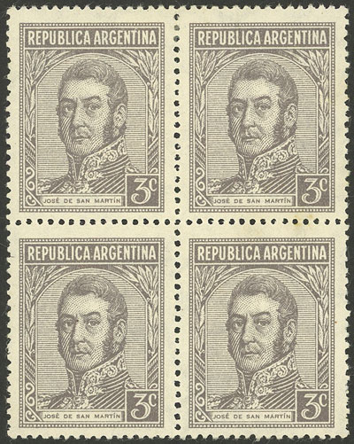 Lot 458 - Argentina general issues - Guillermo Jalil - Philatino Auction # 2347 ARGENTINA: Lot 458 - Argentina general issues - Guillermo Jalil - Philatino Auction # 2347 ARGENTINA: