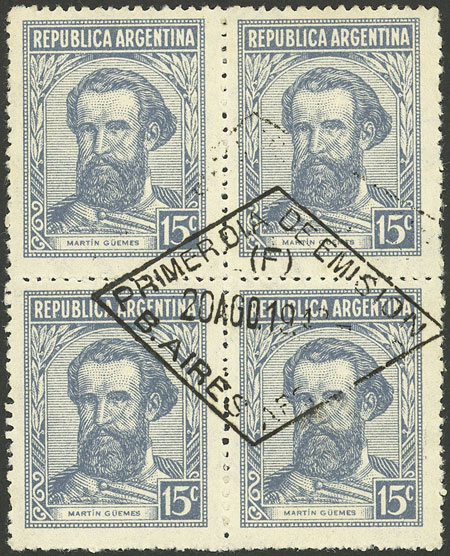 Lot 562 - Argentina general issues - Guillermo Jalil - Philatino Auction # 2347 ARGENTINA: Lot 562 - Argentina general issues - Guillermo Jalil - Philatino Auction # 2347 ARGENTINA:
