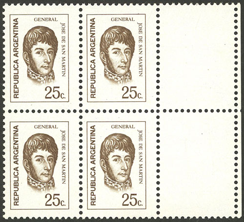Lot 819 - Argentina general issues - Guillermo Jalil - Philatino Auction # 2347 ARGENTINA: Lot 819 - Argentina general issues - Guillermo Jalil - Philatino Auction # 2347 ARGENTINA: