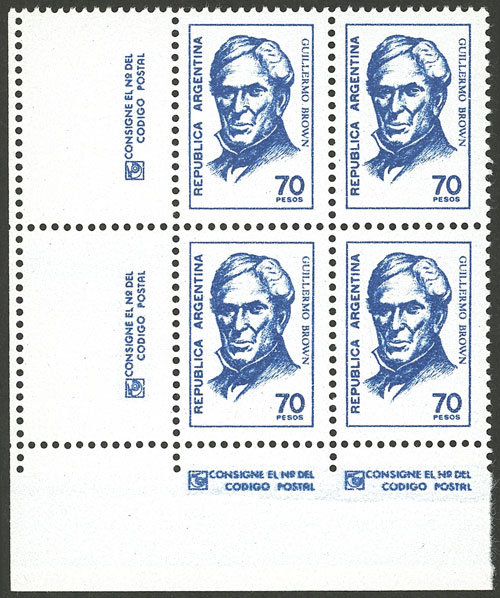 Lot 853 - Argentina general issues - Guillermo Jalil - Philatino Auction # 2347 ARGENTINA: Lot 853 - Argentina general issues - Guillermo Jalil - Philatino Auction # 2347 ARGENTINA:
