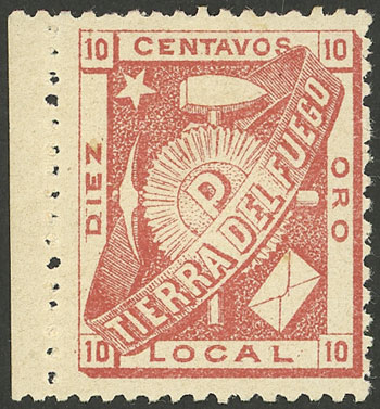 Lot 1166 - Argentina tierra del fuego -  Guillermo Jalil - Philatino Auction # 2347 ARGENTINA: 