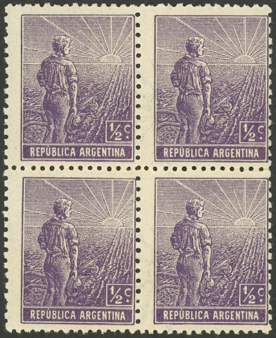 Lot 225 - Argentina general issues - Guillermo Jalil - Philatino Auction # 2347 ARGENTINA: Lot 225 - Argentina general issues - Guillermo Jalil - Philatino Auction # 2347 ARGENTINA: