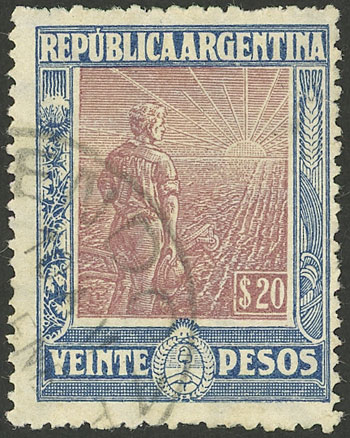 Lot 242 - Argentina general issues - Guillermo Jalil - Philatino Auction # 2347 ARGENTINA: Lot 242 - Argentina general issues - Guillermo Jalil - Philatino Auction # 2347 ARGENTINA: