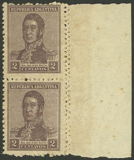 Lot 280 - Argentina general issues - Guillermo Jalil - Philatino Auction # 2347 ARGENTINA: Lot 280 - Argentina general issues - Guillermo Jalil - Philatino Auction # 2347 ARGENTINA: