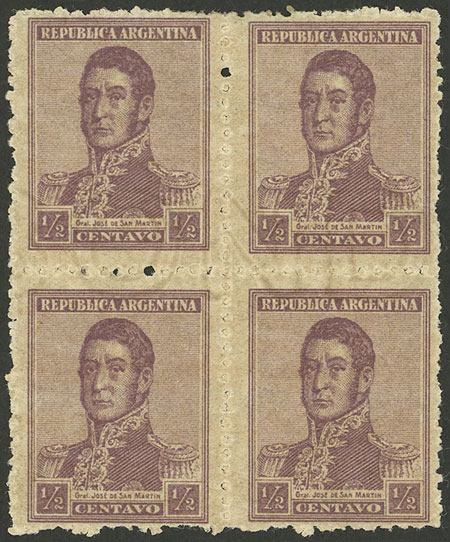 Lot 292 - Argentina general issues - Guillermo Jalil - Philatino Auction # 2347 ARGENTINA: Lot 292 - Argentina general issues - Guillermo Jalil - Philatino Auction # 2347 ARGENTINA: