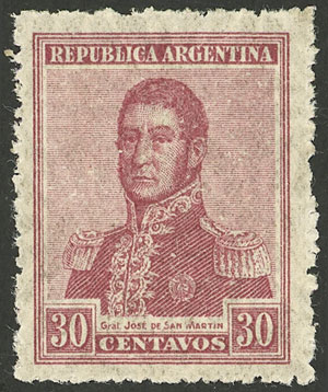 Lot 298 - Argentina general issues - Guillermo Jalil - Philatino Auction # 2347 ARGENTINA: Lot 298 - Argentina general issues - Guillermo Jalil - Philatino Auction # 2347 ARGENTINA: