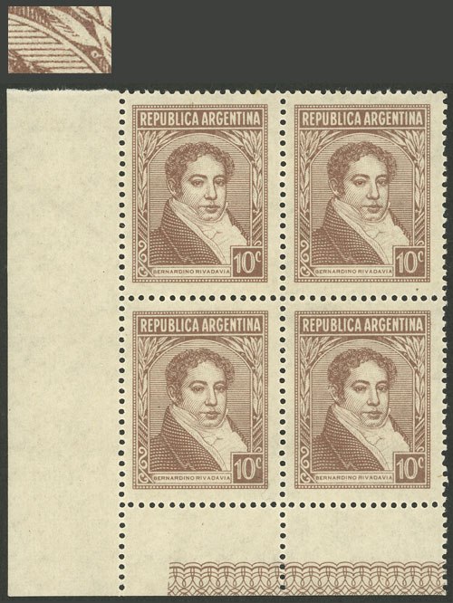 Lot 451 - Argentina general issues - Guillermo Jalil - Philatino Auction # 2347 ARGENTINA: Lot 451 - Argentina general issues - Guillermo Jalil - Philatino Auction # 2347 ARGENTINA: