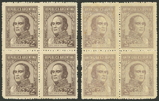 Lot 487 - Argentina general issues - Guillermo Jalil - Philatino Auction # 2347 ARGENTINA: Lot 487 - Argentina general issues - Guillermo Jalil - Philatino Auction # 2347 ARGENTINA: