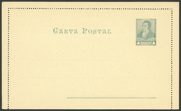 Lot 1171 - Argentina Postal stationery -  Guillermo Jalil - Philatino Auction # 2347 ARGENTINA: 