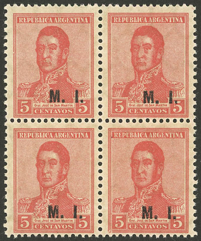 Lot 1115 - Argentina official stamps -  Guillermo Jalil - Philatino Auction # 2347 ARGENTINA: 