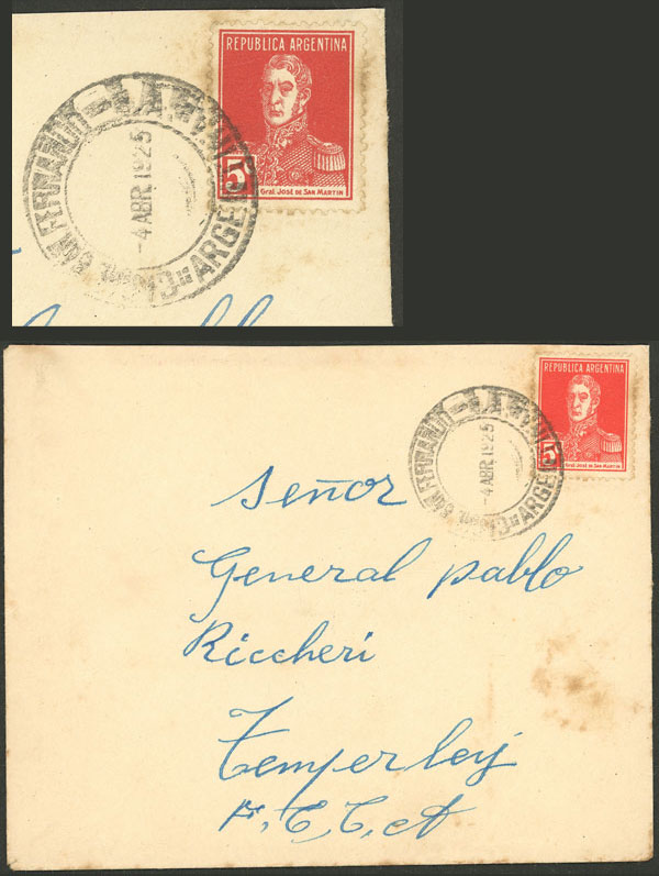 Lot 1226 - Argentina postal history -  Guillermo Jalil - Philatino Auction # 2347 ARGENTINA: 