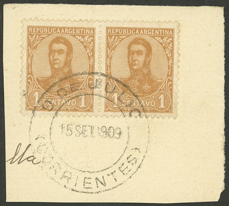 Lot 1217 - Argentina postal history - Guillermo Jalil - Philatino Auction # 2347 ARGENTINA: Lot 1217 - Argentina postal history - Guillermo Jalil - Philatino Auction # 2347 ARGENTINA: