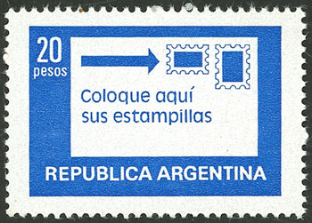 Lot 867 - Argentina general issues - Guillermo Jalil - Philatino Auction # 2347 ARGENTINA: Lot 867 - Argentina general issues - Guillermo Jalil - Philatino Auction # 2347 ARGENTINA: