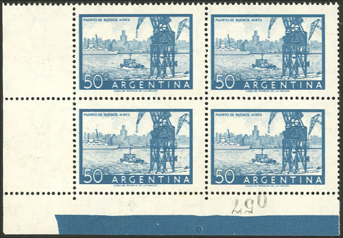 Lot 665 - Argentina general issues -  Guillermo Jalil - Philatino Auction # 2347 ARGENTINA: 