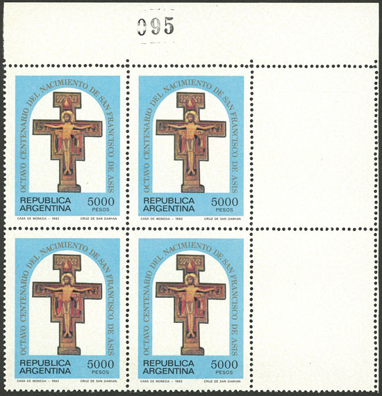 Lot 899 - Argentina general issues - Guillermo Jalil - Philatino Auction # 2347 ARGENTINA: Lot 899 - Argentina general issues - Guillermo Jalil - Philatino Auction # 2347 ARGENTINA: