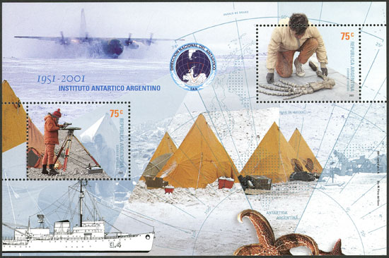 Lot 1053 - Argentina souvenir sheets - Guillermo Jalil - Philatino Auction # 2347 ARGENTINA: Lot 1053 - Argentina souvenir sheets - Guillermo Jalil - Philatino Auction # 2347 ARGENTINA: