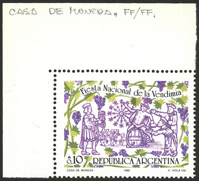 Lot 910 - Argentina general issues -  Guillermo Jalil - Philatino Auction # 2347 ARGENTINA: 