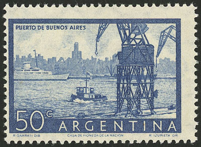Lot 664 - Argentina general issues -  Guillermo Jalil - Philatino Auction # 2347 ARGENTINA: 