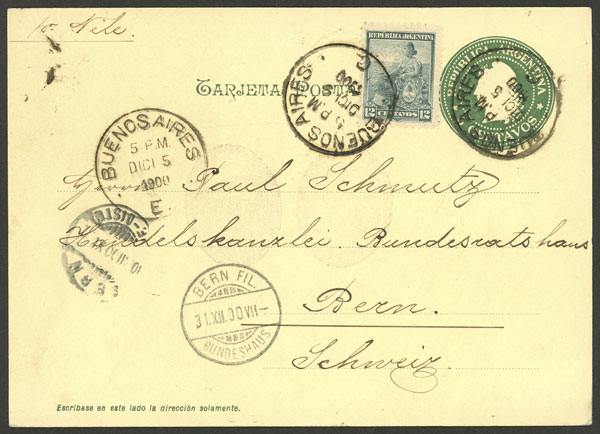 Lot 1182 - Argentina Postal stationery - Guillermo Jalil - Philatino Auction # 2347 ARGENTINA: Lot 1182 - Argentina Postal stationery - Guillermo Jalil - Philatino Auction # 2347 ARGENTINA: