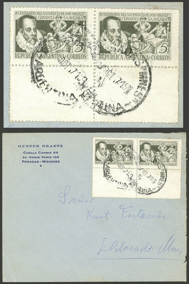 Lot 614 - Argentina general issues -  Guillermo Jalil - Philatino Auction # 2347 ARGENTINA: 