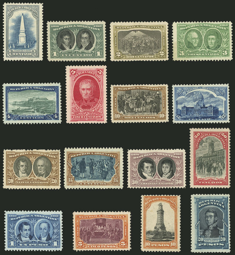 Lot 212 - Argentina general issues - Guillermo Jalil - Philatino Auction # 2347 ARGENTINA: Lot 212 - Argentina general issues - Guillermo Jalil - Philatino Auction # 2347 ARGENTINA: