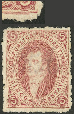 Lot 53 - Argentina rivadavias -  Guillermo Jalil - Philatino Auction # 2347 ARGENTINA: 