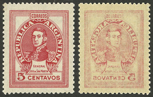Lot 558 - Argentina general issues - Guillermo Jalil - Philatino Auction # 2347 ARGENTINA: Lot 558 - Argentina general issues - Guillermo Jalil - Philatino Auction # 2347 ARGENTINA: