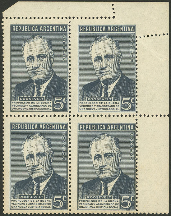 Lot 601 - Argentina general issues -  Guillermo Jalil - Philatino Auction # 2347 ARGENTINA: 