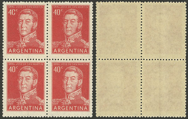 Lot 661 - Argentina general issues -  Guillermo Jalil - Philatino Auction # 2347 ARGENTINA: 