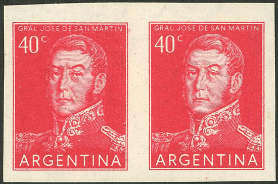 Lot 662 - Argentina general issues -  Guillermo Jalil - Philatino Auction # 2347 ARGENTINA: 
