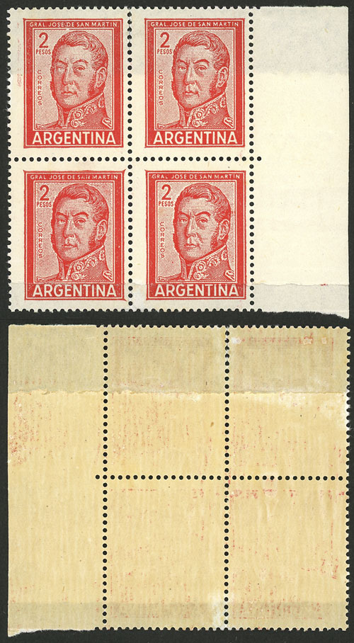 Lot 708 - Argentina general issues -  Guillermo Jalil - Philatino Auction # 2347 ARGENTINA: 