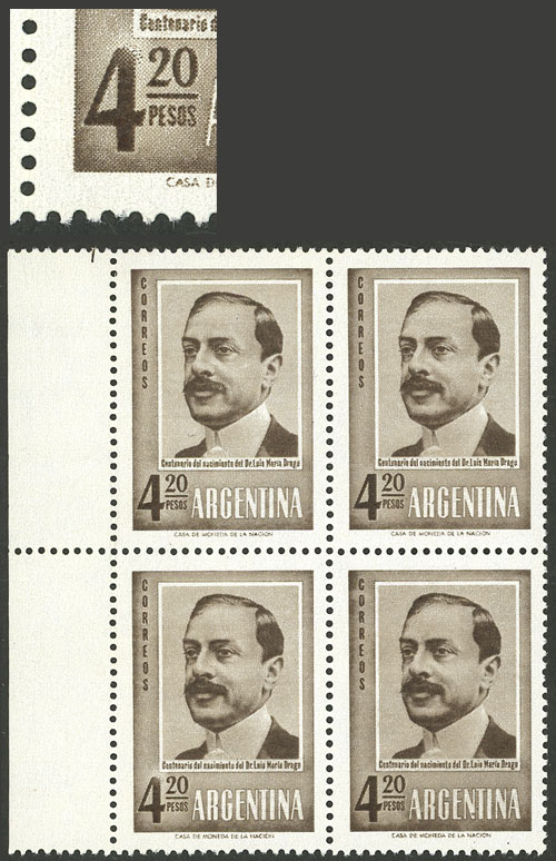 Lot 746 - Argentina general issues - Guillermo Jalil - Philatino Auction # 2347 ARGENTINA: Lot 746 - Argentina general issues - Guillermo Jalil - Philatino Auction # 2347 ARGENTINA: