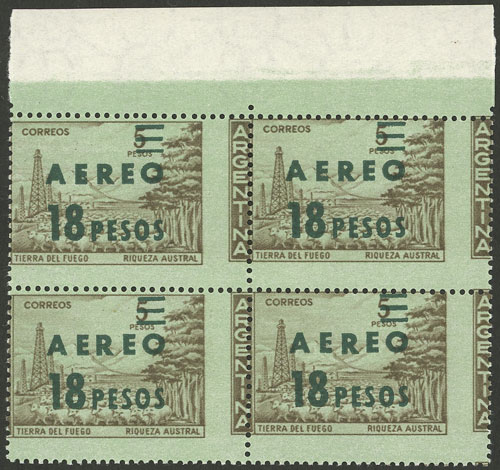 Lot 762 - Argentina general issues - Guillermo Jalil - Philatino Auction # 2347 ARGENTINA: Lot 762 - Argentina general issues - Guillermo Jalil - Philatino Auction # 2347 ARGENTINA: