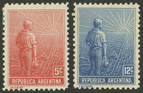 Lot 219 - Argentina general issues - Guillermo Jalil - Philatino Auction # 2347 ARGENTINA: Lot 219 - Argentina general issues - Guillermo Jalil - Philatino Auction # 2347 ARGENTINA: