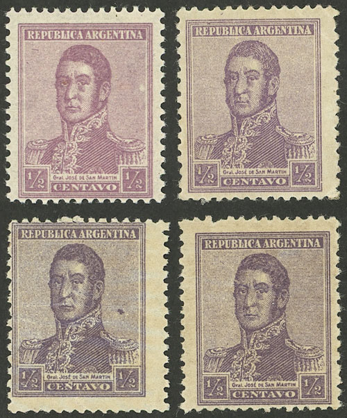 Lot 277 - Argentina general issues - Guillermo Jalil - Philatino Auction # 2347 ARGENTINA: Lot 277 - Argentina general issues - Guillermo Jalil - Philatino Auction # 2347 ARGENTINA: