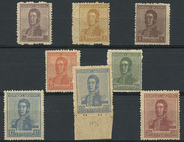 Lot 291 - Argentina general issues - Guillermo Jalil - Philatino Auction # 2347 ARGENTINA: Lot 291 - Argentina general issues - Guillermo Jalil - Philatino Auction # 2347 ARGENTINA: