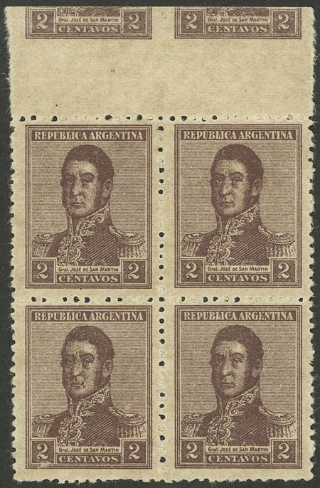 Lot 279 - Argentina general issues - Guillermo Jalil - Philatino Auction # 2347 ARGENTINA: Lot 279 - Argentina general issues - Guillermo Jalil - Philatino Auction # 2347 ARGENTINA: