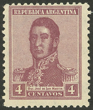 Lot 314 - Argentina general issues -  Guillermo Jalil - Philatino Auction # 2347 ARGENTINA: 