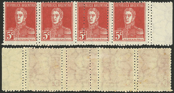 Lot 334 - Argentina general issues -  Guillermo Jalil - Philatino Auction # 2347 ARGENTINA: 