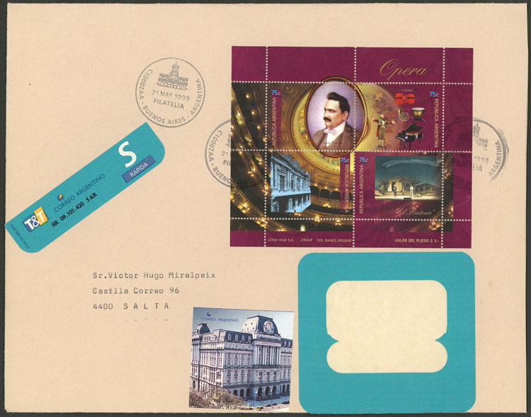 Lot 1042 - Argentina souvenir sheets - Guillermo Jalil - Philatino Auction # 2347 ARGENTINA: Lot 1042 - Argentina souvenir sheets - Guillermo Jalil - Philatino Auction # 2347 ARGENTINA: