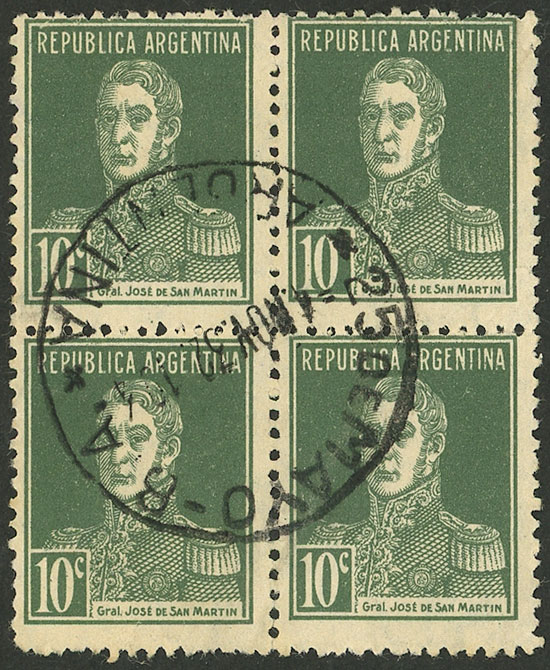 Lot 341 - Argentina general issues -  Guillermo Jalil - Philatino Auction # 2347 ARGENTINA: 