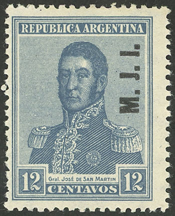 Lot 1123 - Argentina official stamps -  Guillermo Jalil - Philatino Auction # 2347 ARGENTINA: 