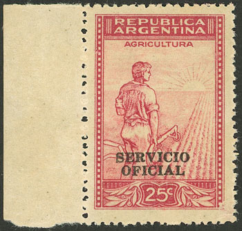 Lot 1145 - Argentina official stamps - Guillermo Jalil - Philatino Auction # 2347 ARGENTINA: Lot 1145 - Argentina official stamps - Guillermo Jalil - Philatino Auction # 2347 ARGENTINA: