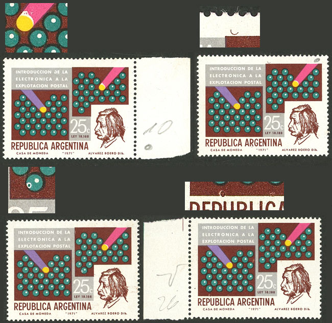 Lot 822 - Argentina general issues - Guillermo Jalil - Philatino Auction # 2347 ARGENTINA: Lot 822 - Argentina general issues - Guillermo Jalil - Philatino Auction # 2347 ARGENTINA: