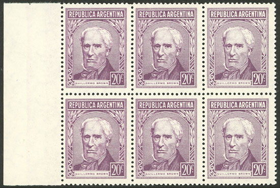 Lot 656 - Argentina general issues -  Guillermo Jalil - Philatino Auction # 2347 ARGENTINA: 
