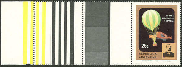 Lot 825 - Argentina general issues - Guillermo Jalil - Philatino Auction # 2347 ARGENTINA: Lot 825 - Argentina general issues - Guillermo Jalil - Philatino Auction # 2347 ARGENTINA: