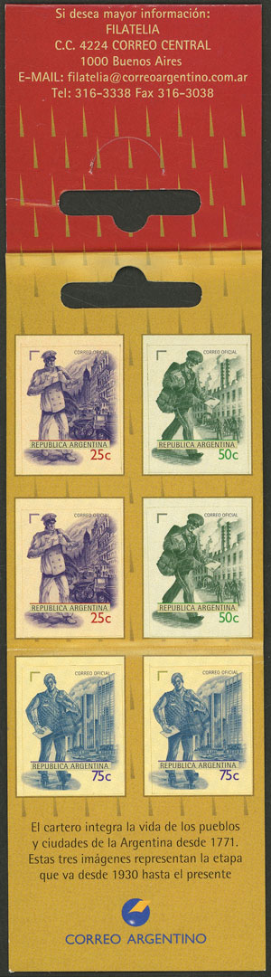 Lot 965 - Argentina general issues -  Guillermo Jalil - Philatino Auction # 2347 ARGENTINA: 