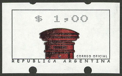 Lot 1165 - Argentina variable value stamps -  Guillermo Jalil - Philatino Auction # 2347 ARGENTINA: 